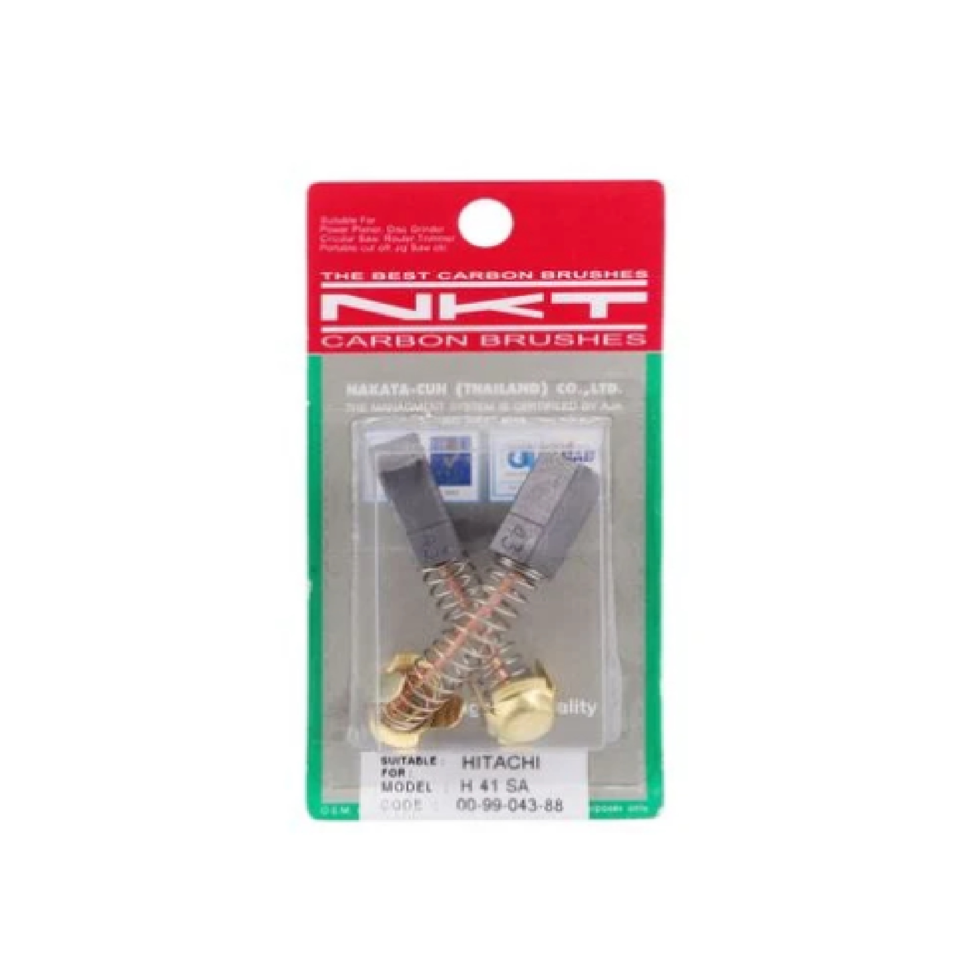 แปรงถ่านNKT รุ่น BM25Y รหัส00-99-043 FOR HITACHI