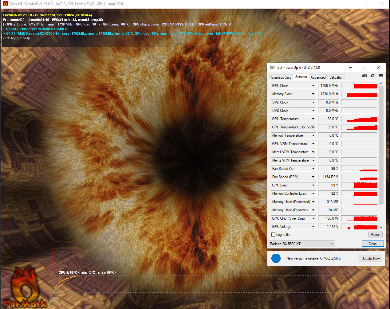 GIGABYTE RX 5500 XT OC