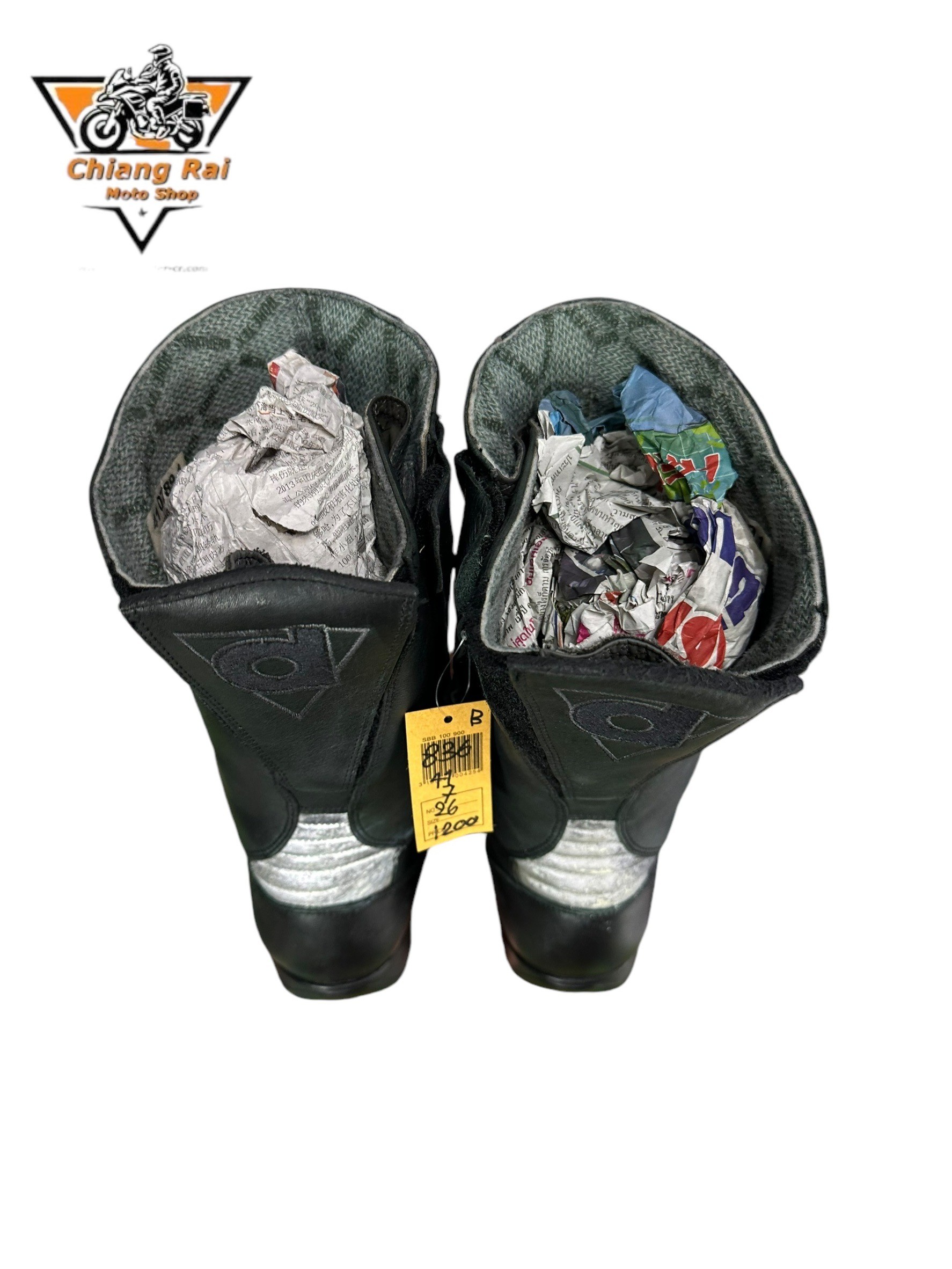 รองเท้าขี่มอเตอร์ไซด์( มือสอง) RCBS-836 Size ขนาดจากป้าย 41:EUR / 7:UK / 26:Cm.(daytona)