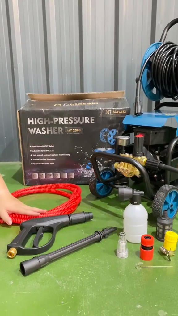 เครื่องฉีดน้ำ รุ่นงานหนัก ยี่ห้อ Masaki รุ่น MT-2300