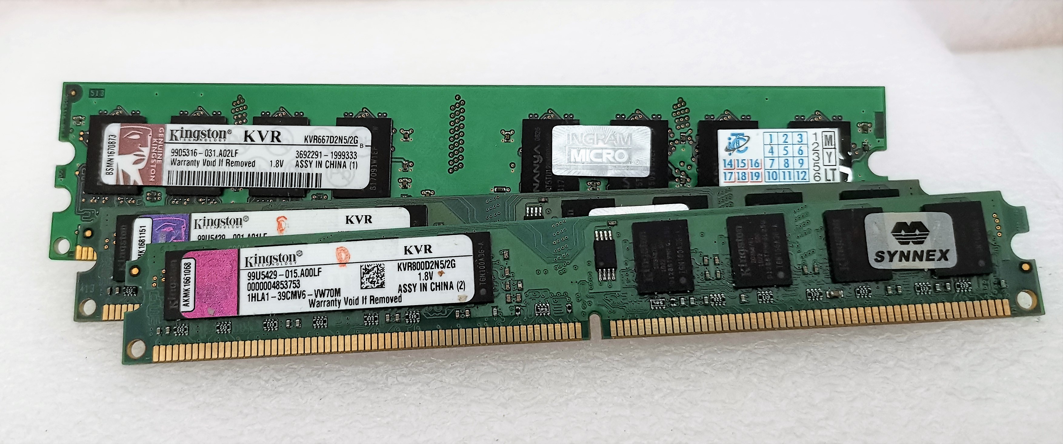 Ram Kingston DDR2 2G Bus800