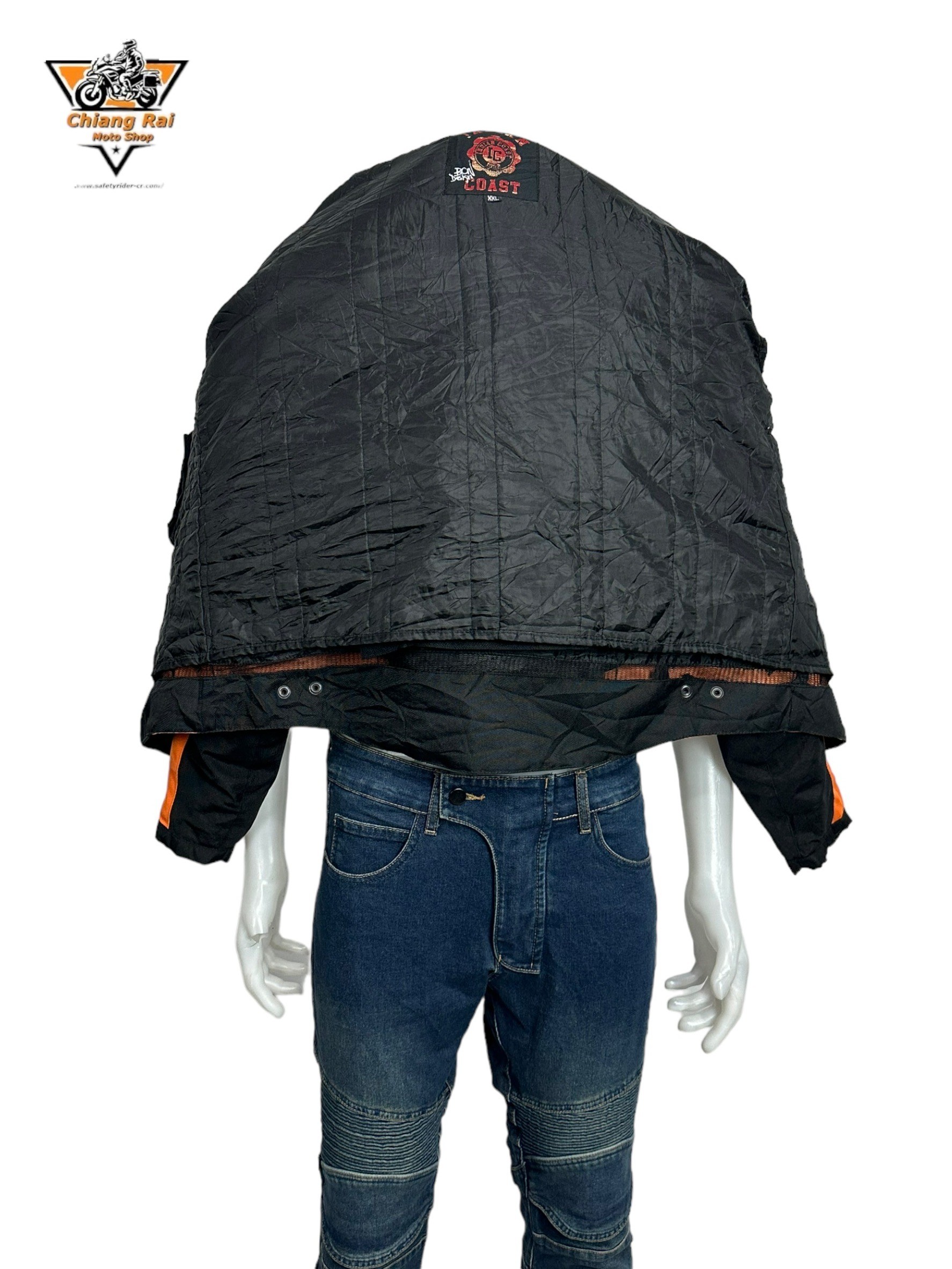 เสื้อขี่มอเตอร์ไซด์( มือสอง) RCSA 856 : อก 48" ยาว 25" (L) **INDIAN COAST**