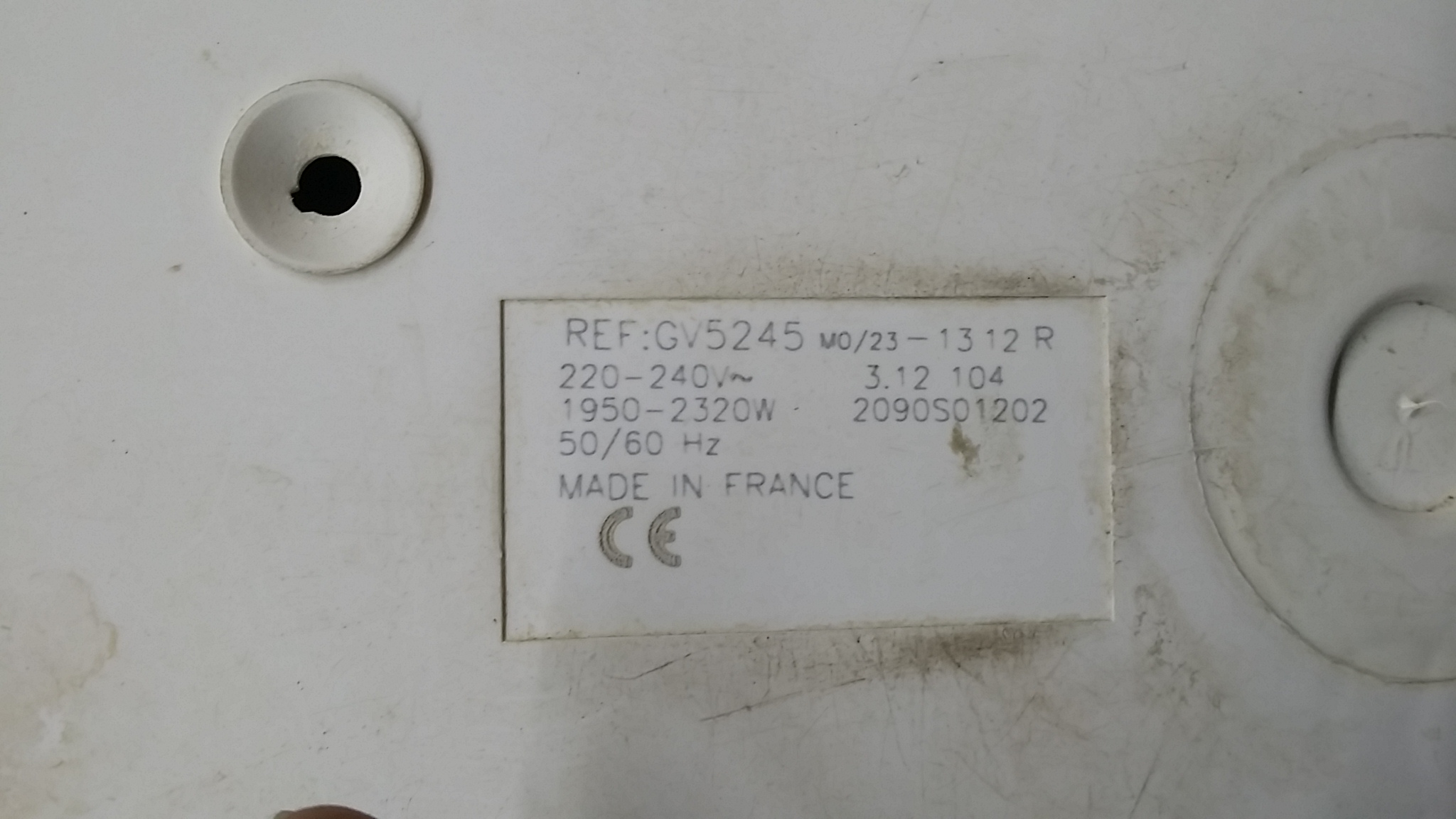 ซ่อมเตารีดไอน้ำ ยี่ห้อ TEFAL รุ่น GV5245 อาการเครื่องไม่ทำงาน