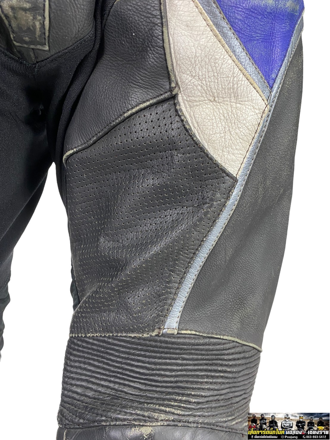 กางเกงขี่มอเตอร์ไซด์ ( มือสอง ) RCTS 016 : เอว 36" ยาว 27" FRANK THOMAS