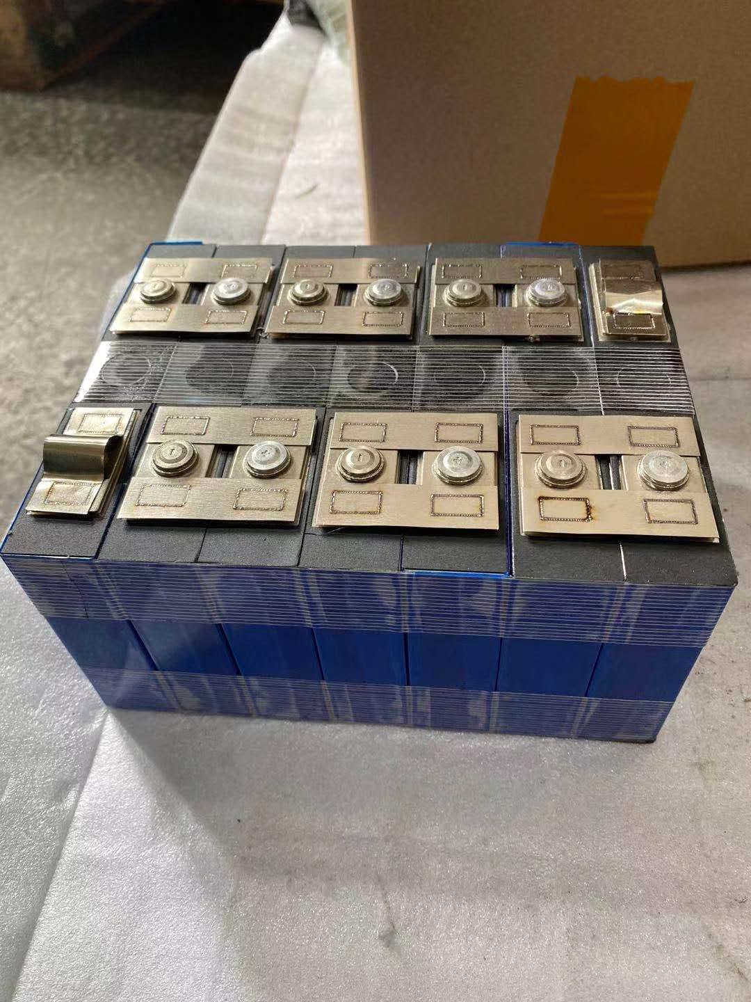 Lishen NMC 7s 25Ah module laser welding