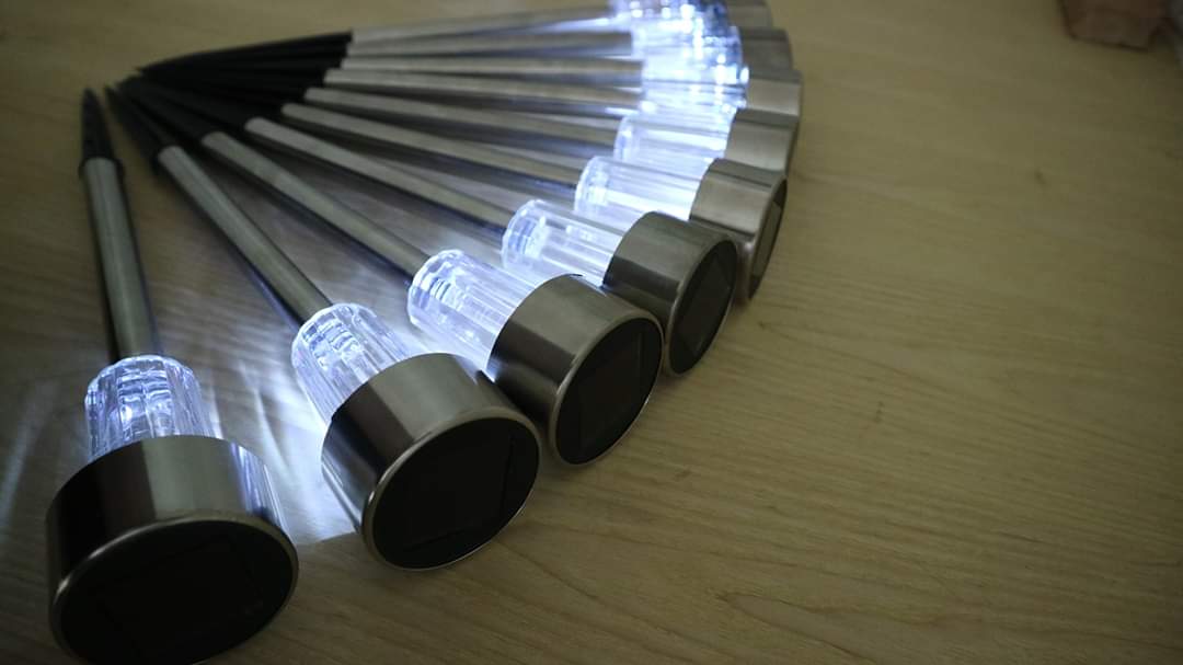 SOLARLIGHT โคมไฟสเตนเลสโซล่าเซลล์