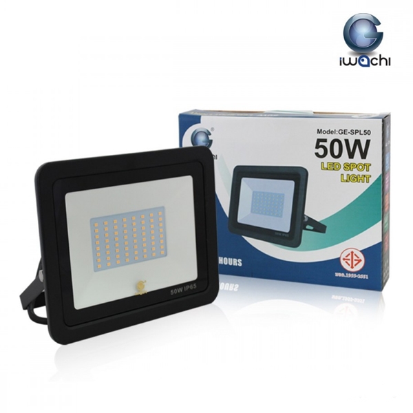 สปอร์ตไลท์ LED 50w รุ่นบาง Daylight IWACHI
