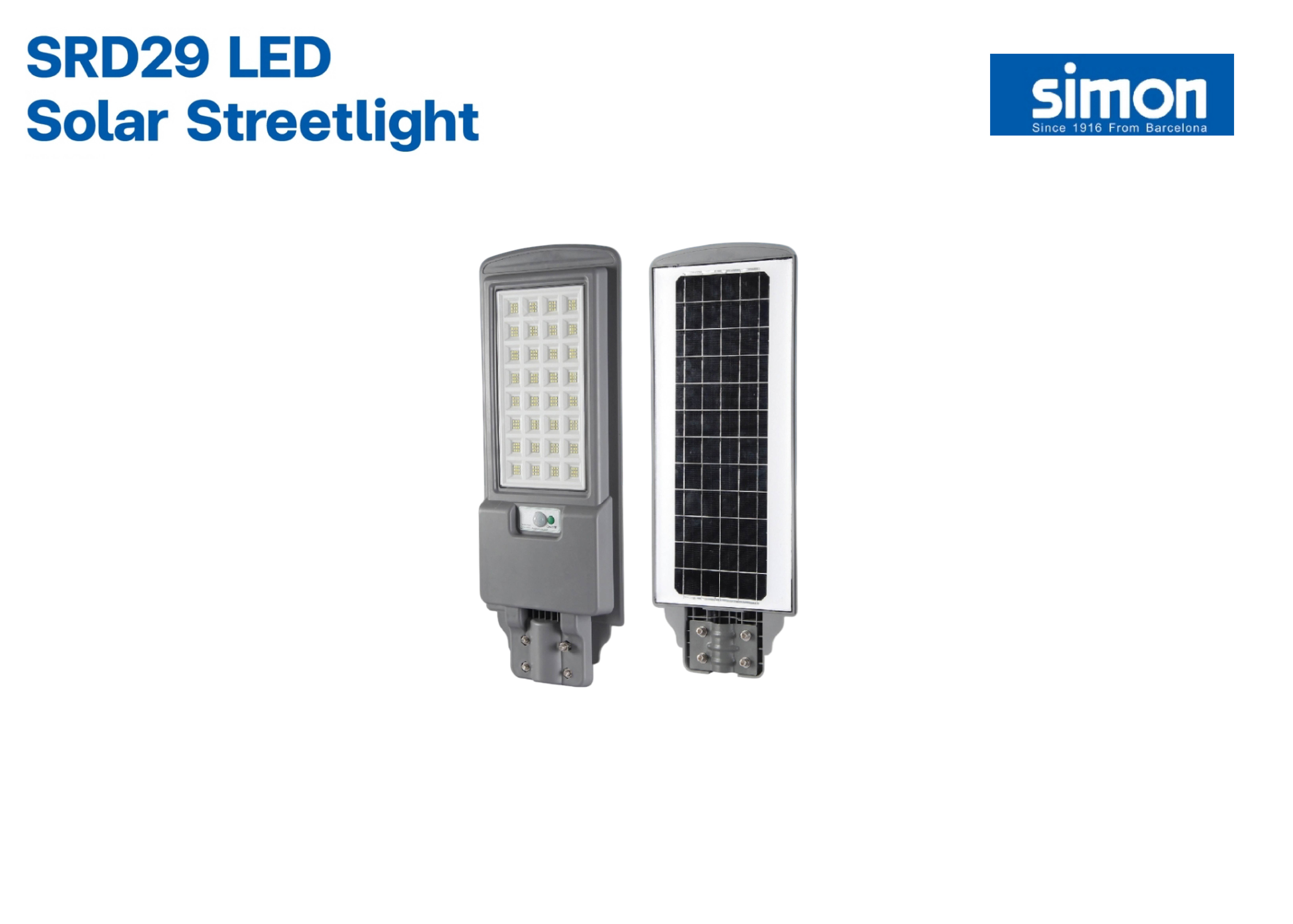 โคม LED StreelightSolar #SRD29 100W 200W 400W 500W SIMON