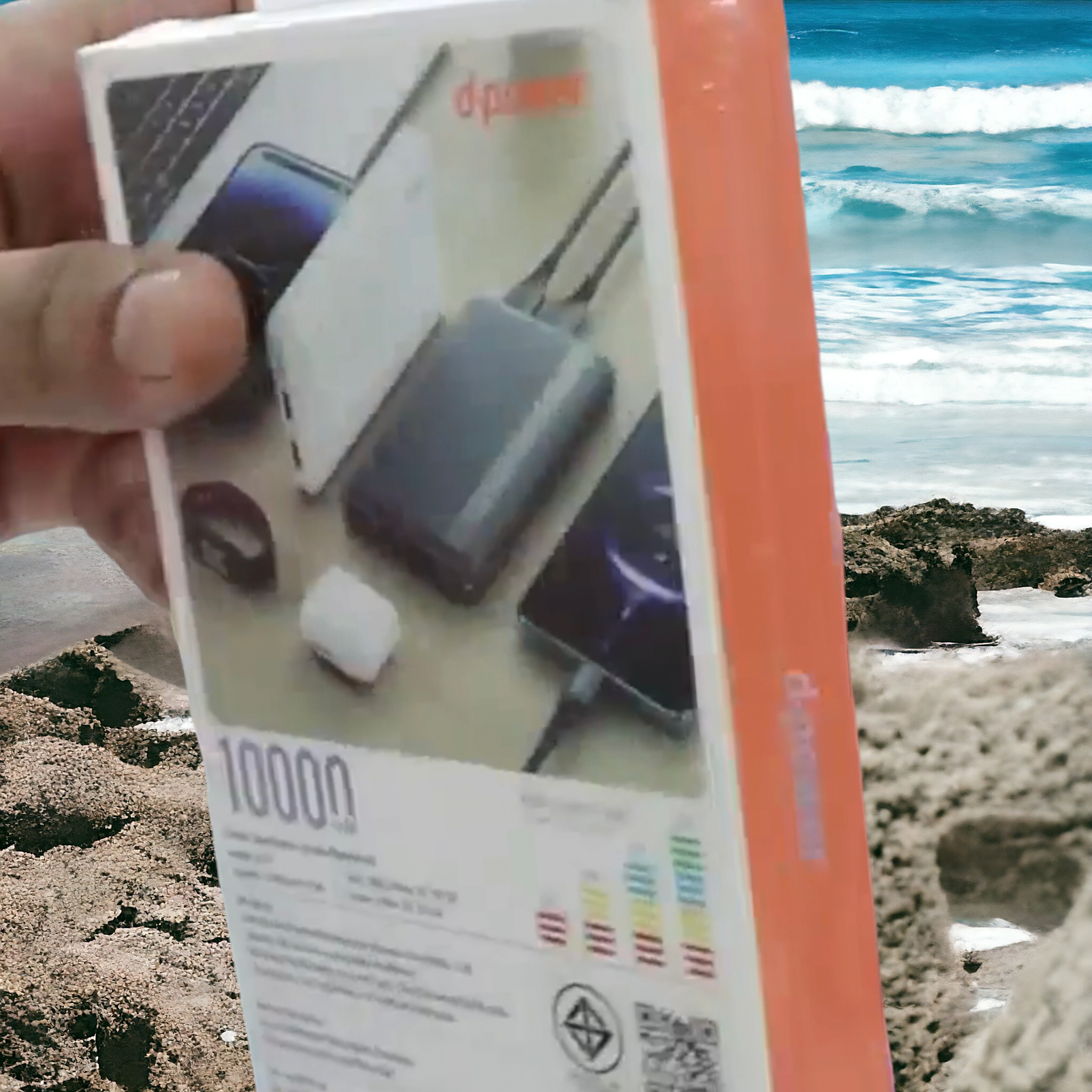 แบตสำรอง ยี่ห้อ d-power รุ่น GC-57 (10,000 mAh)