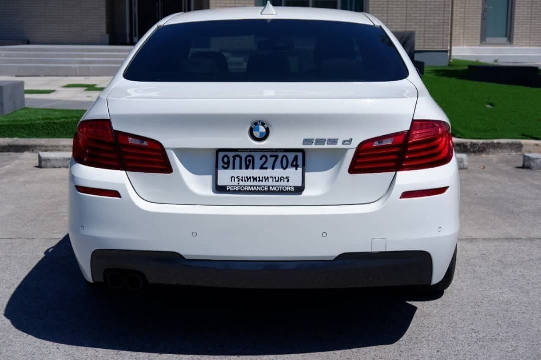 Bmw 525d M sport โฉม Lci Diesel ปี 2014 จด 17