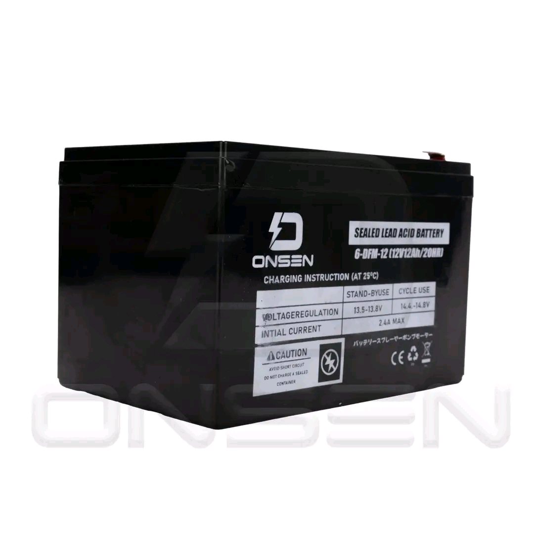 แบตเตอรี่แห้ง 12V ใช้กับเครื่องพ่นยาแบตเตอรี่ หรือ ใส่กับอุปกรณ์อื่นๆ