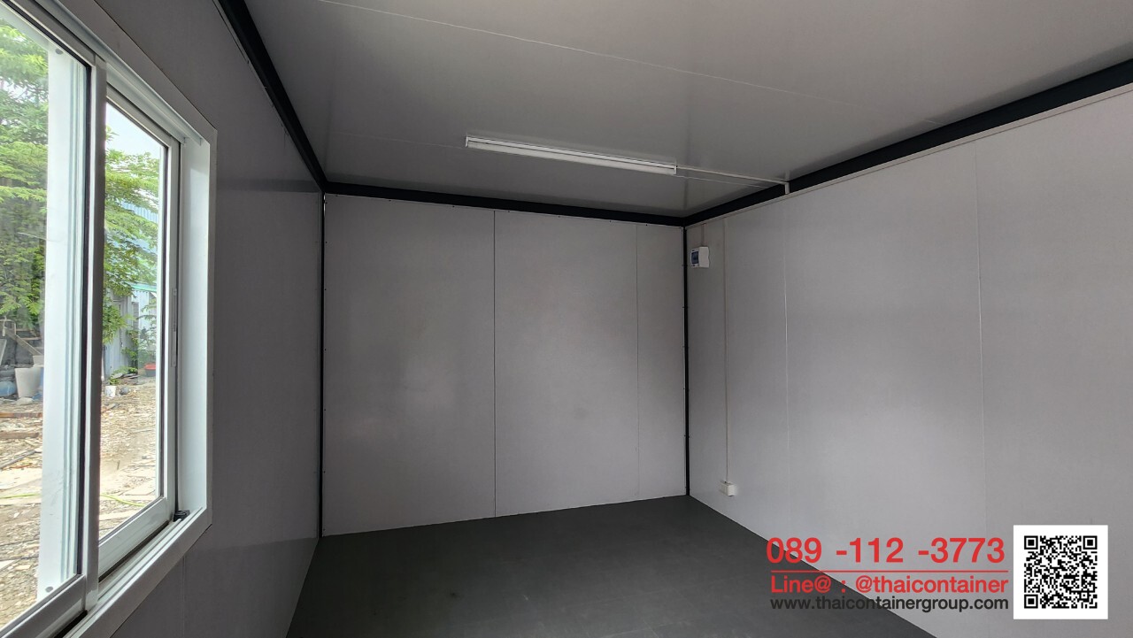 ตู้ออฟฟิต ผนัง สำเร็จรูป isowall ขนาด 3*6 ม.
