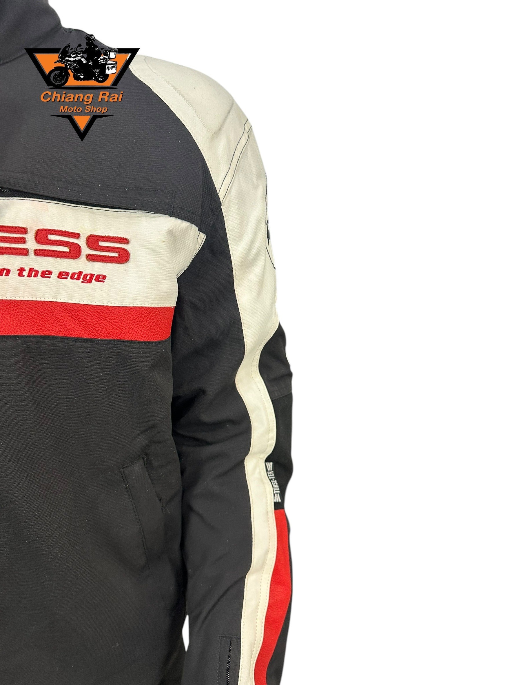 เสื้อขี่มอเตอร์ไซด์( มือสอง) RCSA 982 : อก 48" ยาว 25" (L) **Arlenness**