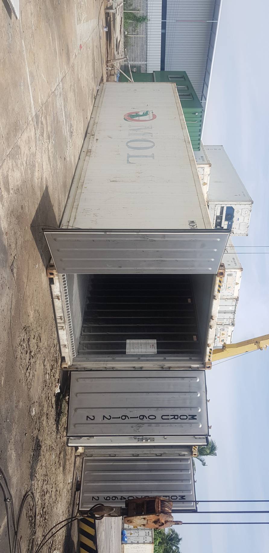 ตู้คอนเทนเนอร์ห้องเย็นขนาด 40 ฟุต