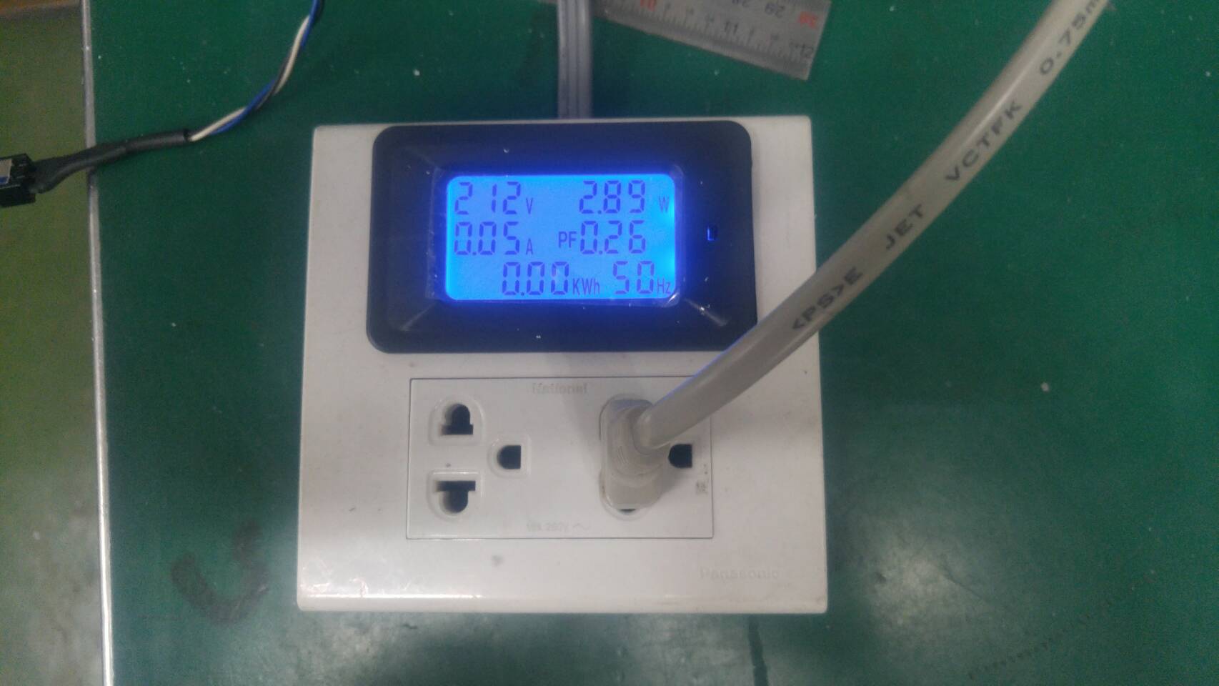 P06S-20 มิเตอร์ไฟฟ้า 6 in 1 AC 85~250V 20Amps Digital Voltage/Power Energy/Current/Frequency/Watt Meter