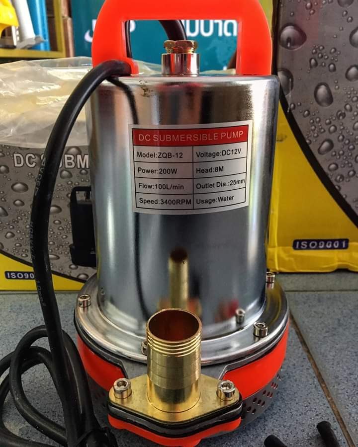 ปั๊มไดโว่ 12v