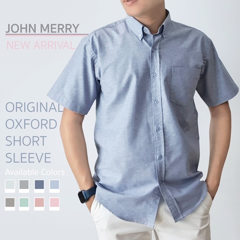 [2022] เสื้อเชิ๊ต ORIGINAL OXFORD SHORT SLEEVE