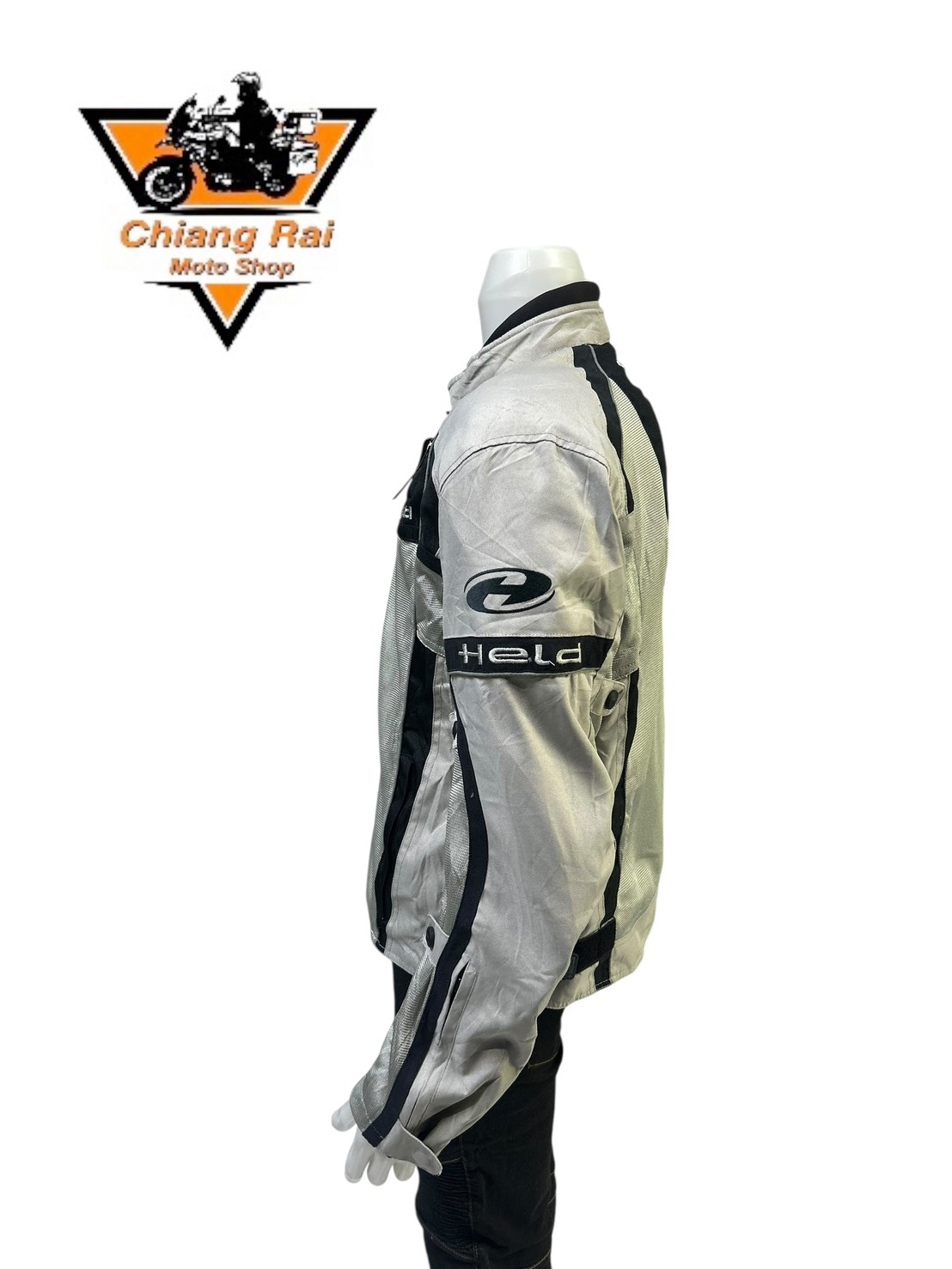 เสื้อขี่มอเตอร์ไซด์( มือสอง) CRSB 065 : อก 46" ยาว 25" (L) **HELD**