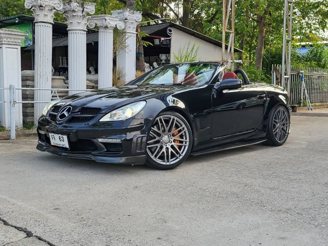MERCEDES-BENZ SLK200 Kompressor Roadster แต่ง SLK55 AMG Style R171 Facelift ปี 2009