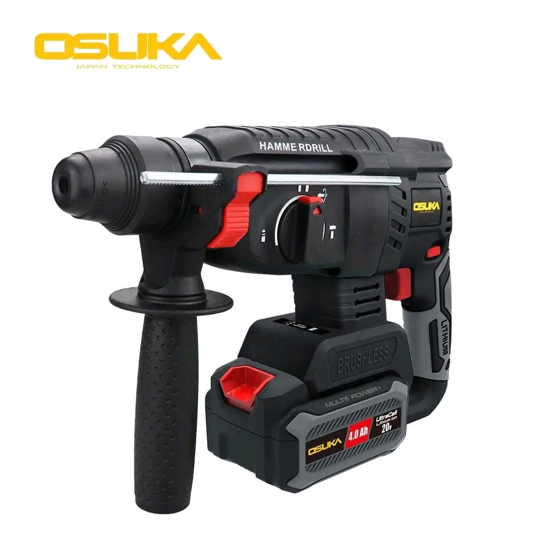 สว่านโรตารี่ไร้สาย 20V ยี่ห้อ OSUKA รุ่น OCRH851-M1 เจาะ สกัด เจาะกระแทก