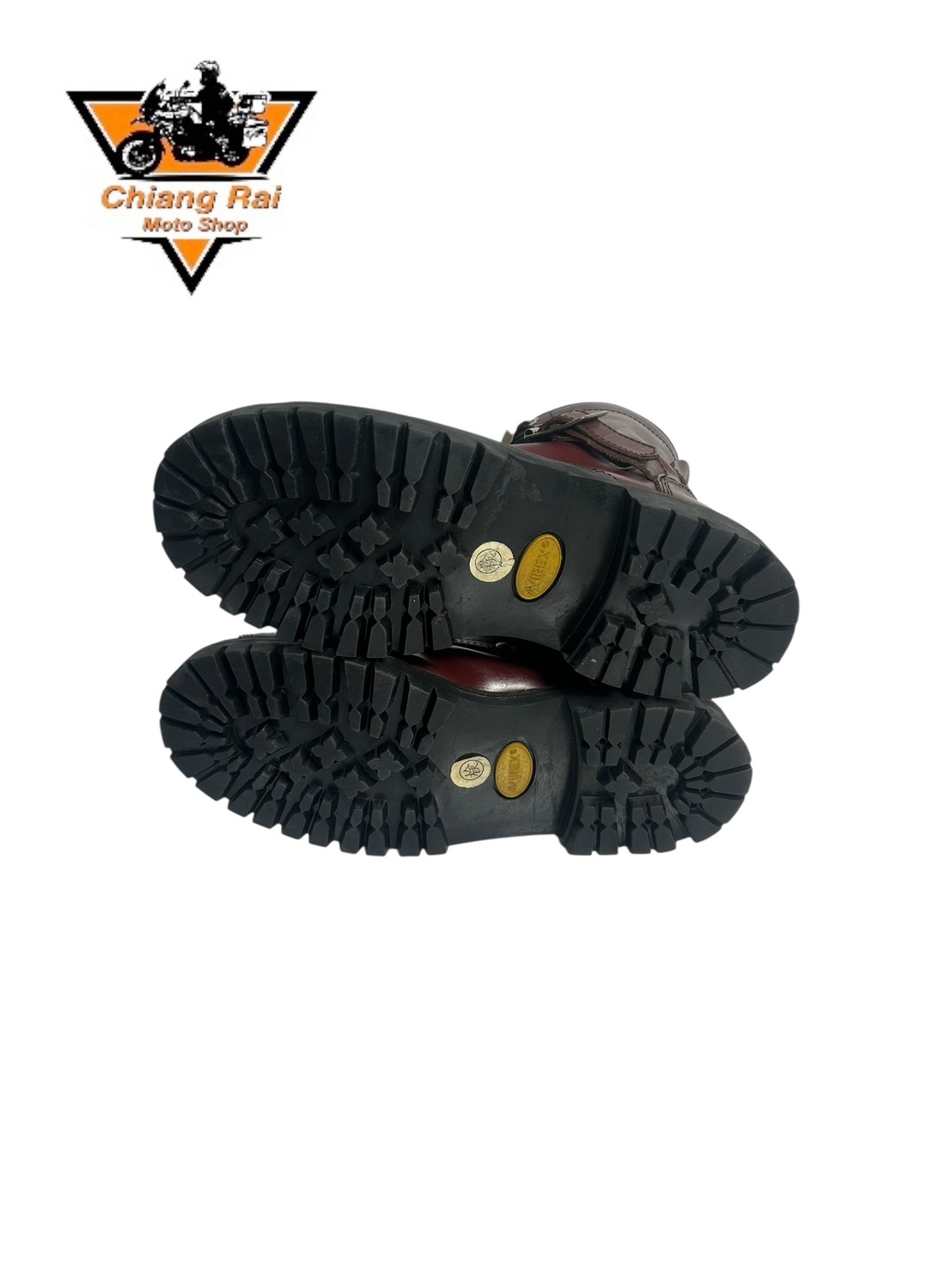 รองเท้าขี่มอเตอร์ไซด์( มือสอง) RCBT-114 Size ขนาดจากป้าย 41:EUR / 7.5:UK / 26.5:Cm.(Avirex)