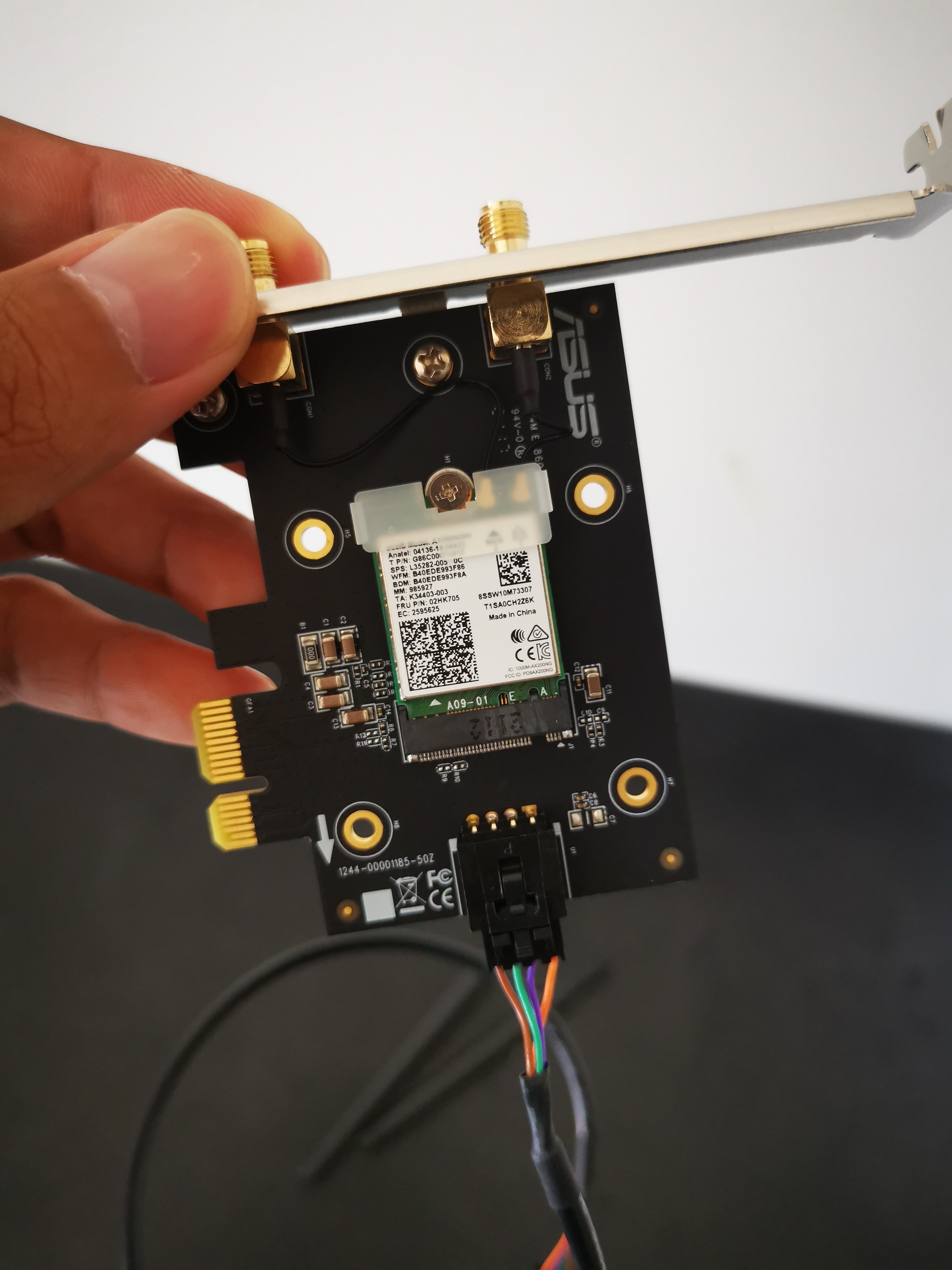 การ์ดไวไฟ ASUS PCE-AX3000