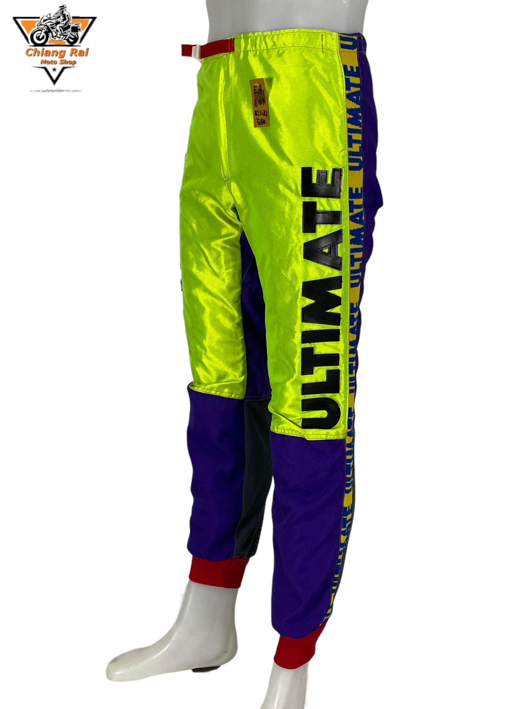 กางเกงขี่มอเตอร์ไซด์ ( มือสอง ) E&A 609: เอว 28" ยาว 28" **ULTIMATE**