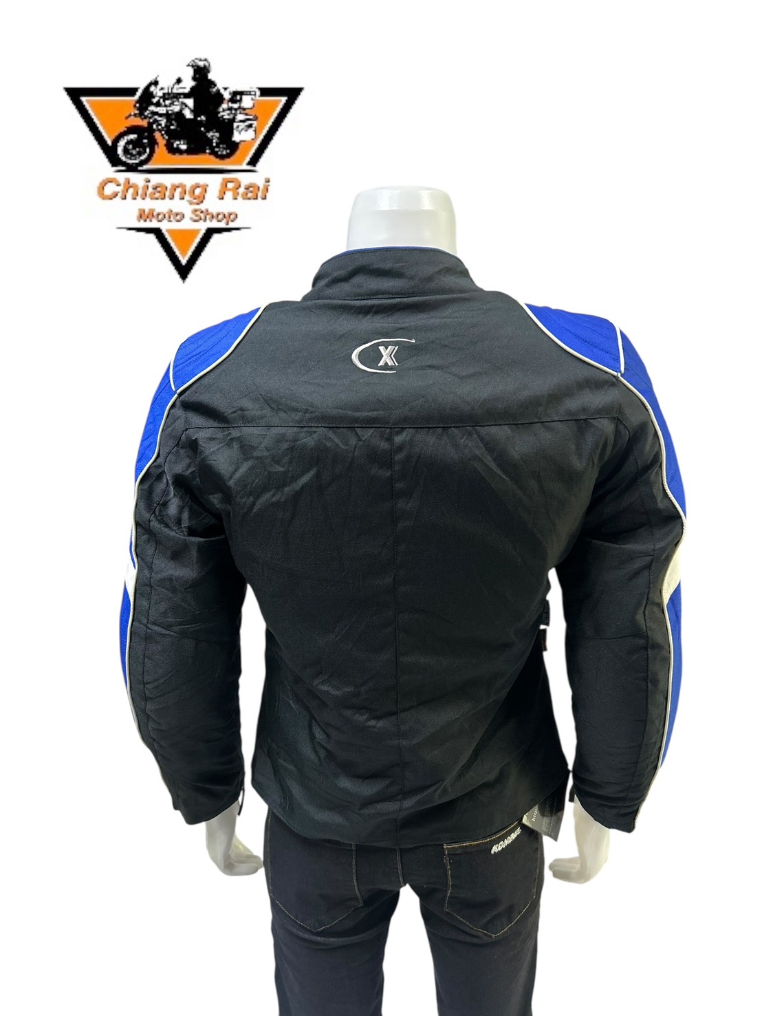 เสื้อขี่มอเตอร์ไซด์( มือสอง) CRSB 072 : อก 40" ยาว 24" (S) **OSX**