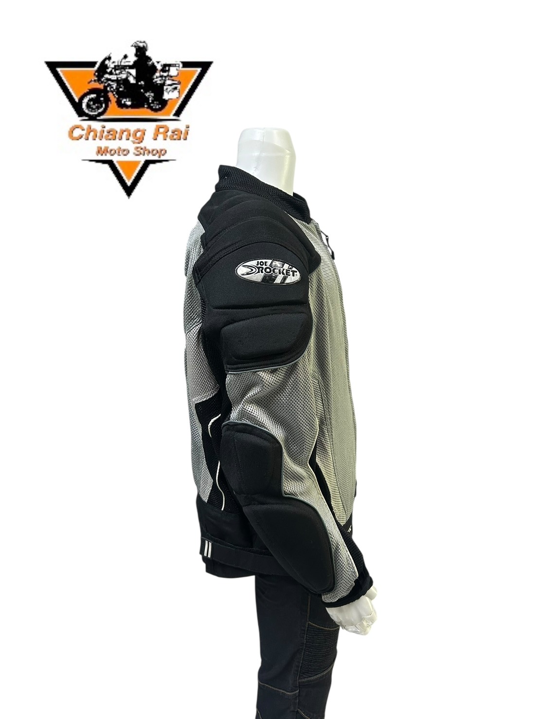 เสื้อขี่มอเตอร์ไซด์( มือสอง) CRSB 058 : อก 60" ยาว 25" (3XL) **Joe Rocket**