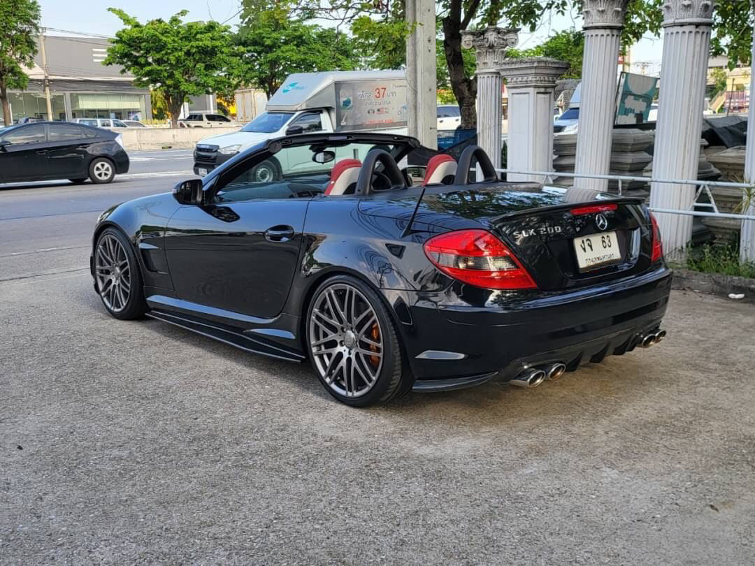 MERCEDES-BENZ SLK200 Kompressor Roadster แต่ง SLK55 AMG Style R171 Facelift ปี 2009