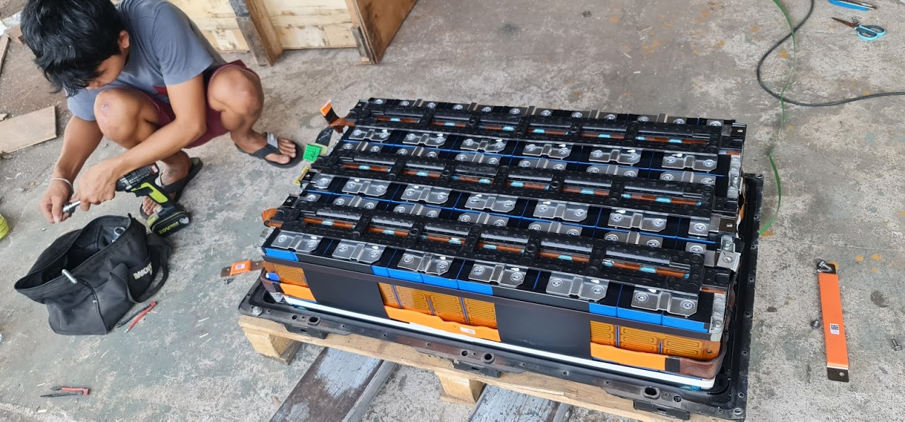 electric forklift โฟลคลิฟท์ไฟฟ้า traction battery แบตเตอรี่ลิเธียม ใช้แทน ระบบเดิมๆ ทั้่งชนิด NMC , lifepo4
