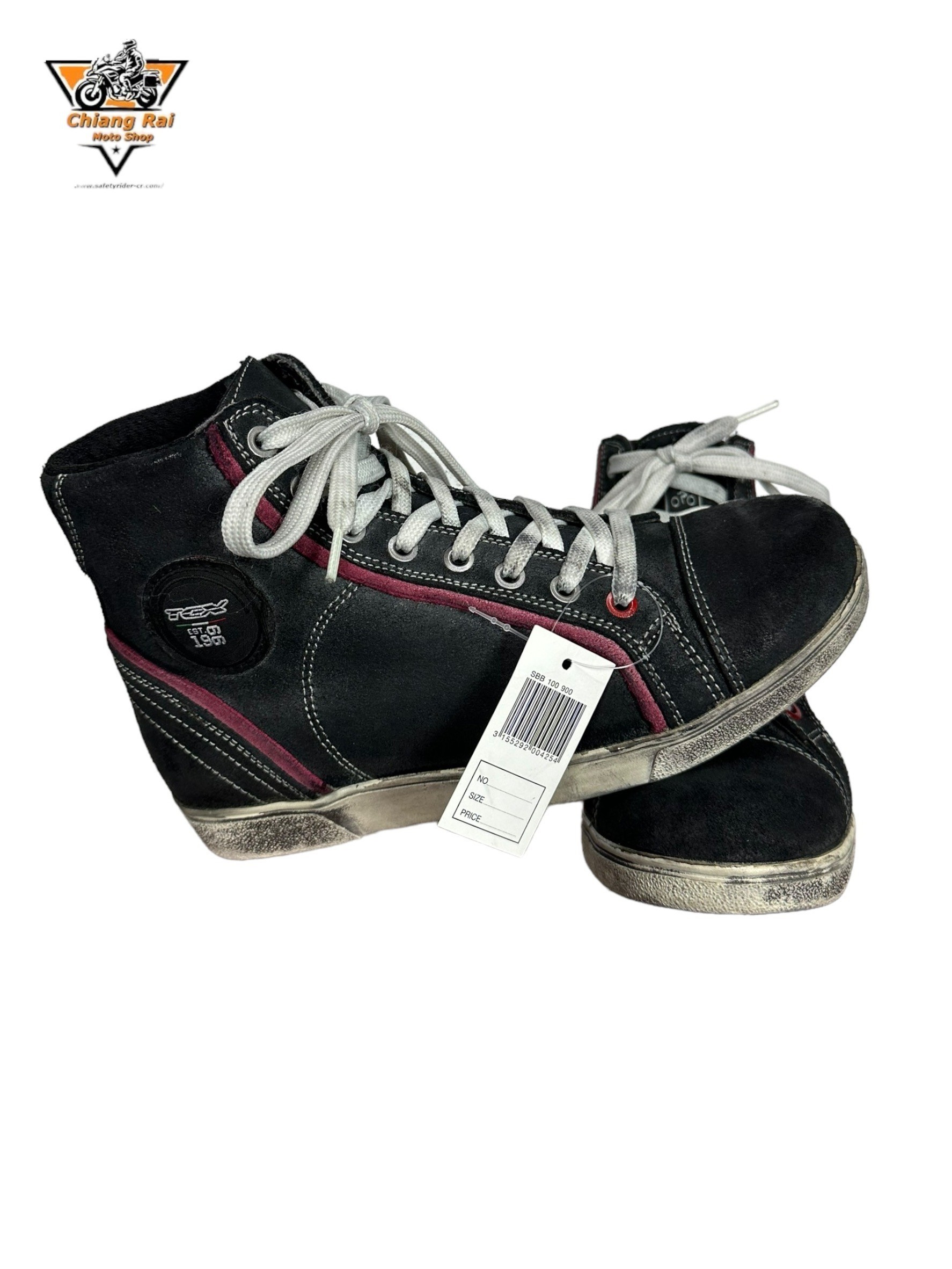 รองเท้าขี่มอเตอร์ไซด์( มือสอง) RCBS-489 Size ขนาดจากป้าย 37:EUR / 4:UK / 23.3:Cm.(TCX)