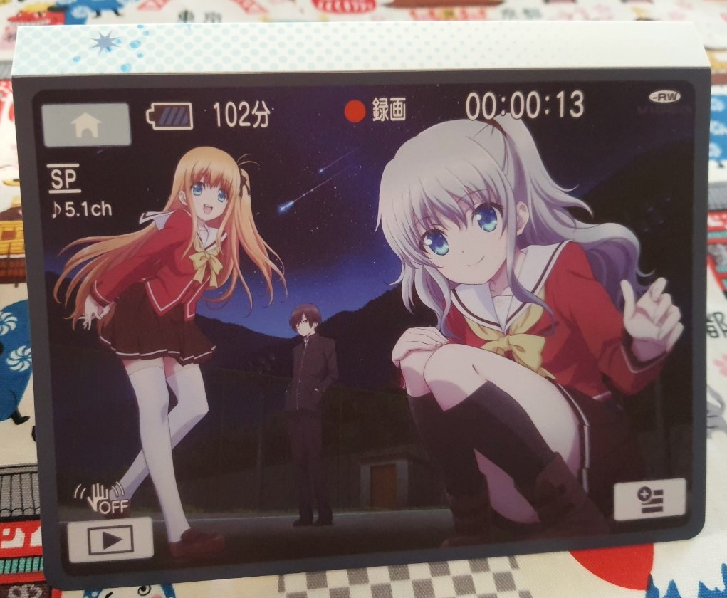 อัลบั้มใส่รูป Charotte anime จากญี่ปุ่น ใส่รูป Size : 4 x 6 นิ้วค่ะ
