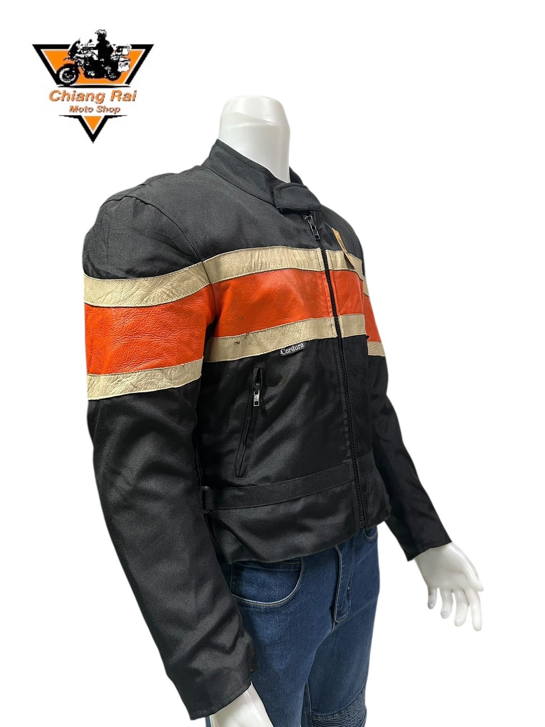 เสื้อขี่มอเตอร์ไซด์( มือสอง) CRSB 041 : อก 42" ยาว 23" (M) **--**