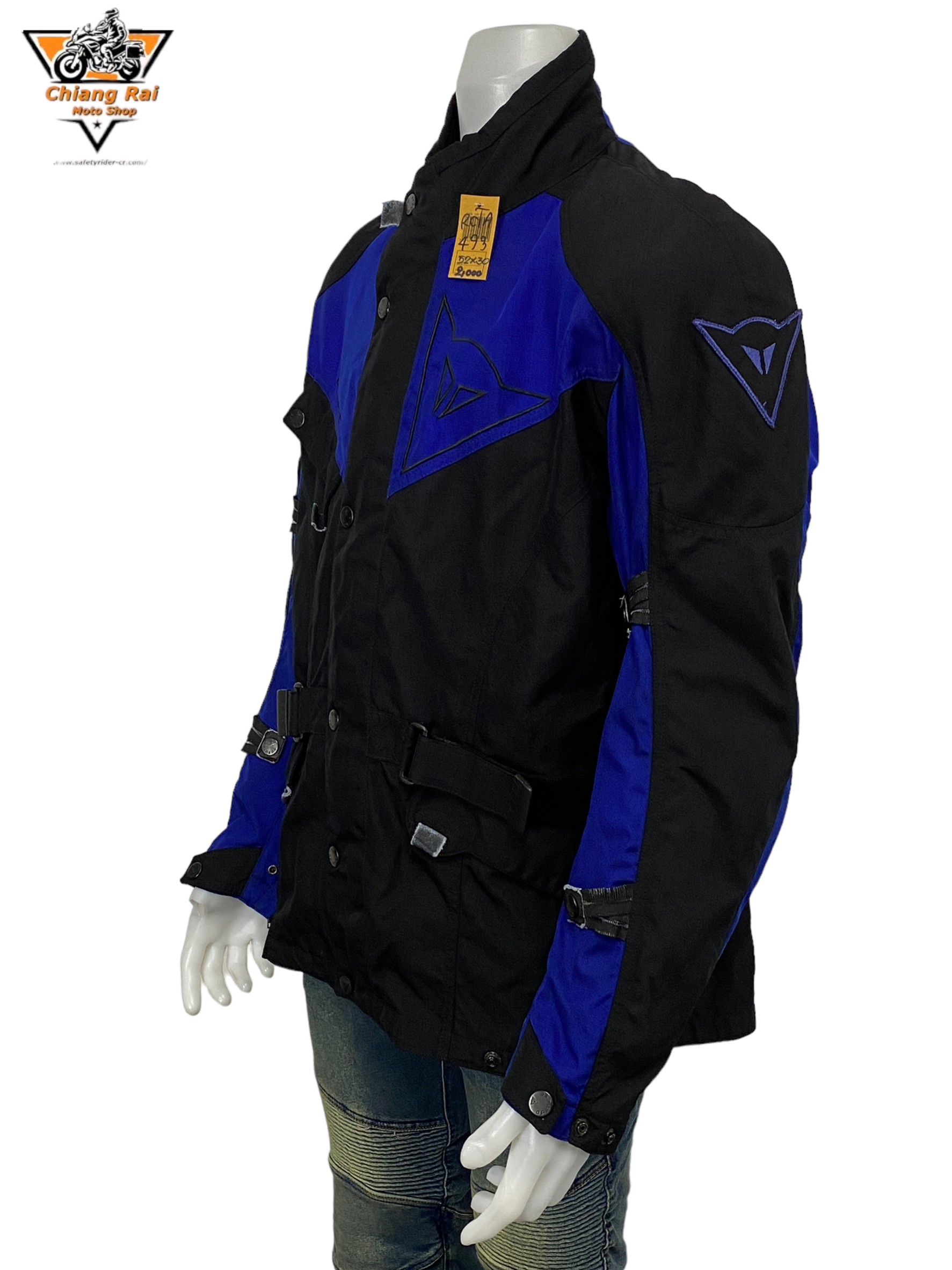 เสื้อขี่มอเตอร์ไซด์( มือสอง) RCTA 493: อก 52" ยาว 30" (2XL) **DAINESE**