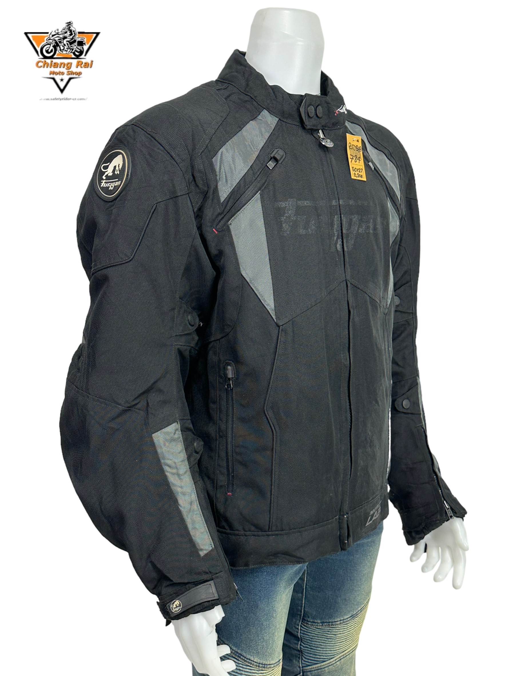 เสื้อขี่มอเตอร์ไซด์( มือสอง) RCSA 784 : อก 50" ยาว 27" (XL) Furygan