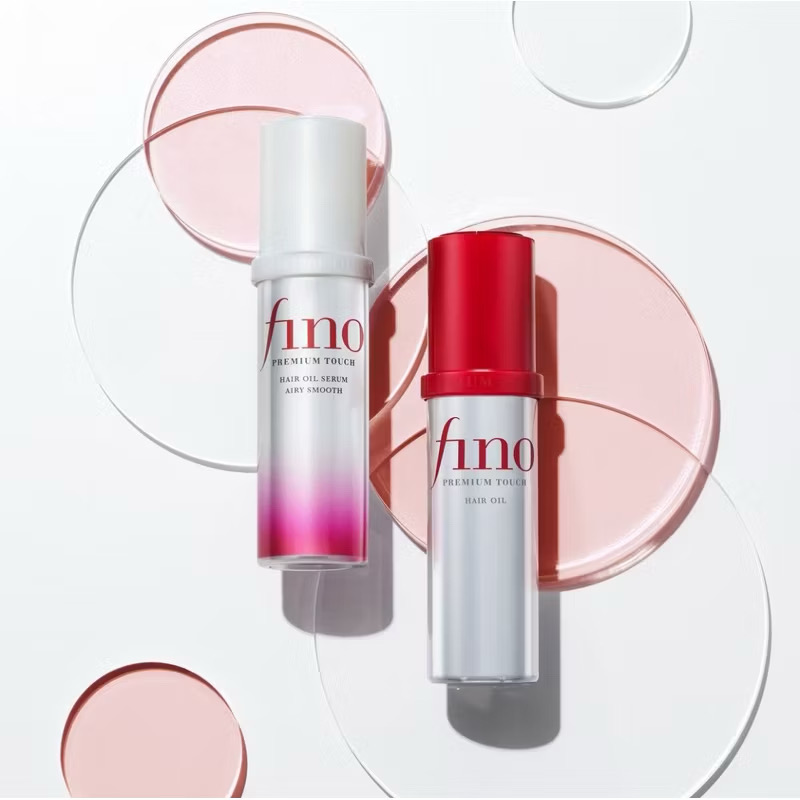 Fino Premium Touch Hair Oil Serum Airy Smooth ออยล์บำรุงผม สูตรใหม่ เพื่อผมเรียบลื่น เปล่งประกายเงางามยิ่งขึ้น
