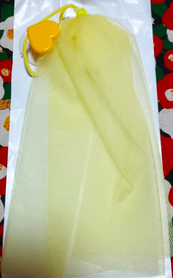 ตาข่ายตีฟอง สำหรับอาบน้ำล้างหน้า / อาบน้ำ / ล้างมือ จากญี่ปุ่น MADE IN JAPAN For bath & Sanitary Size : 19 cm
