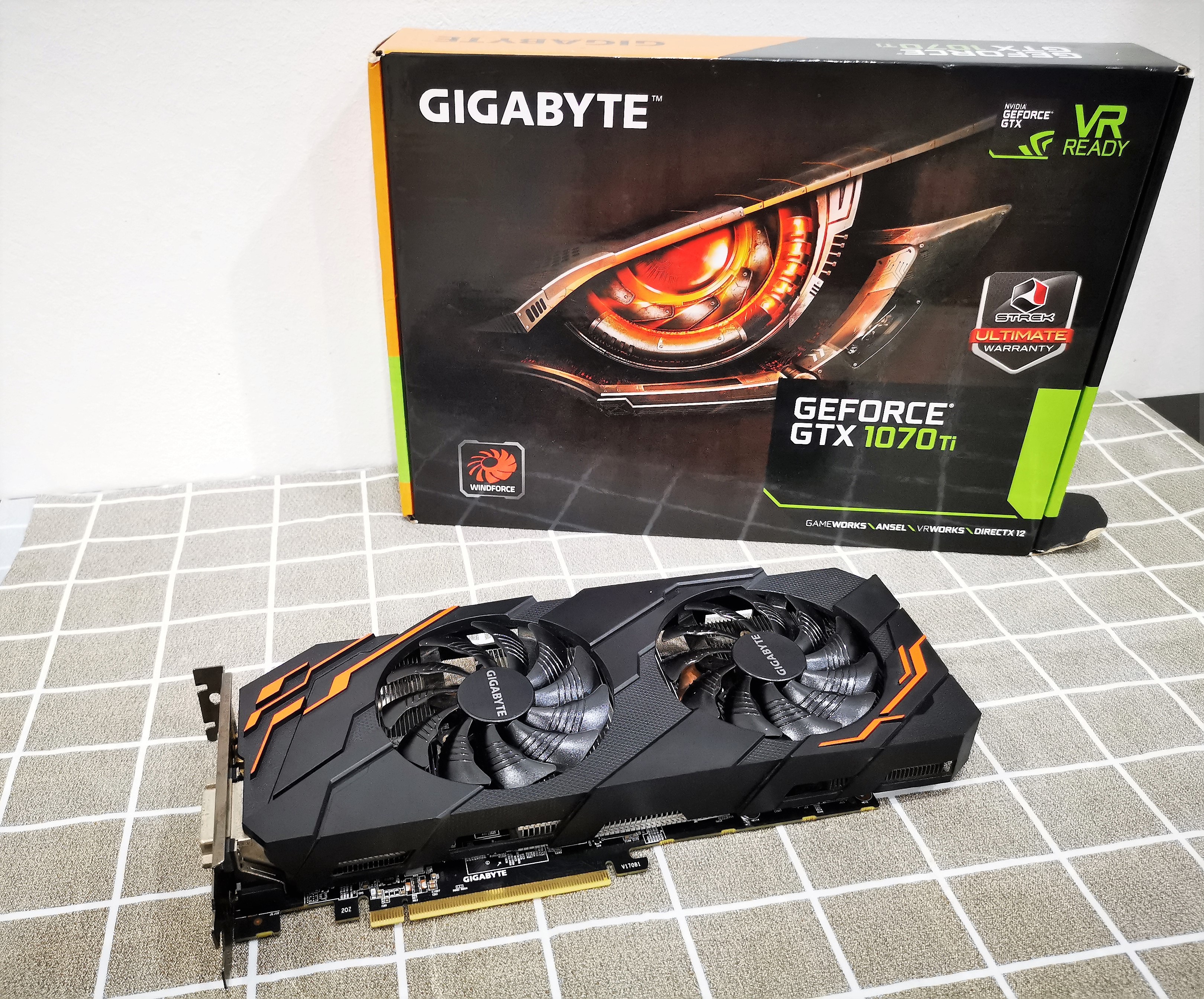 Gigabyte GTX 1070 Ti WINDFORCE 8G GDDR5