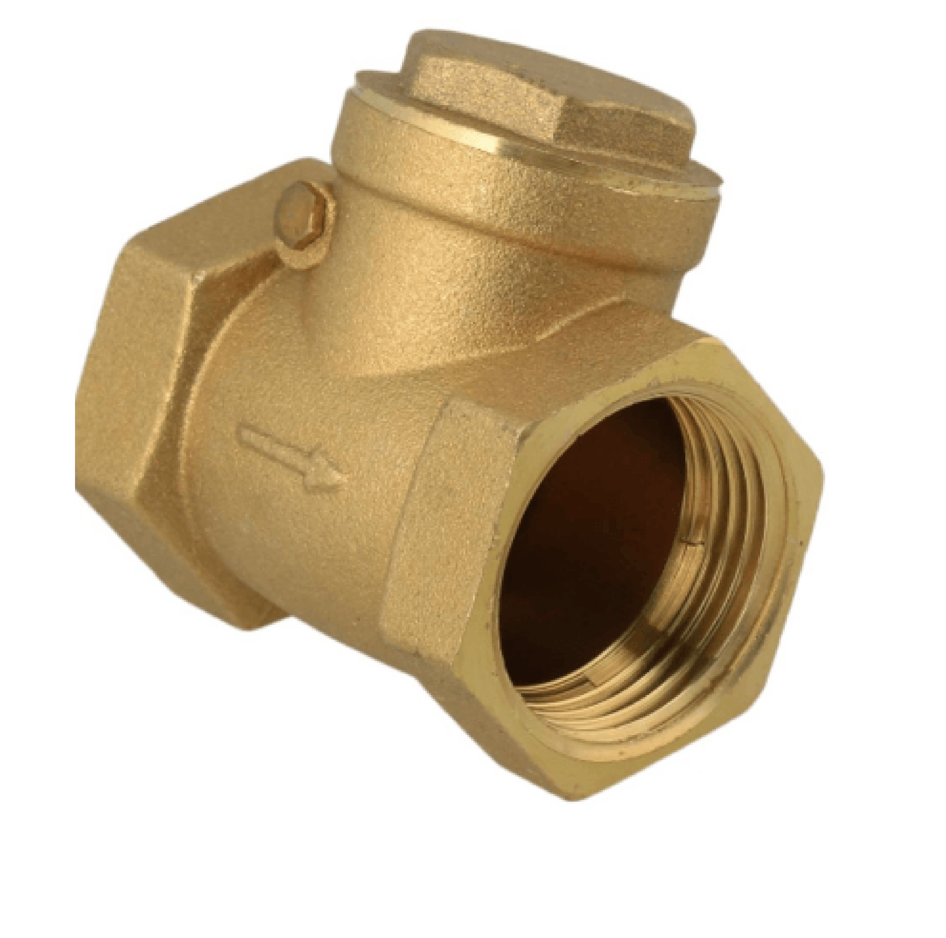 VAVO เช็ควาล์วสวิงทองเหลือง 1.1/2' รุ่น YF-4055