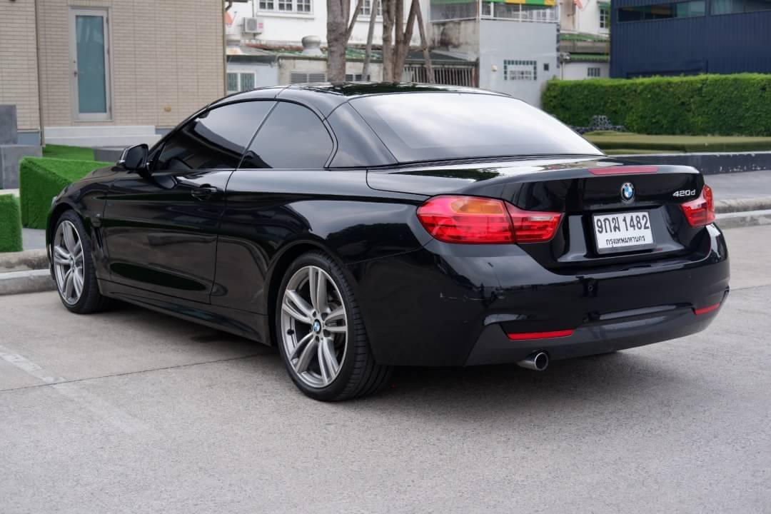 Bmw Series 420D Convertible Diesel ชุดแต่ง M-sport ปี 2017