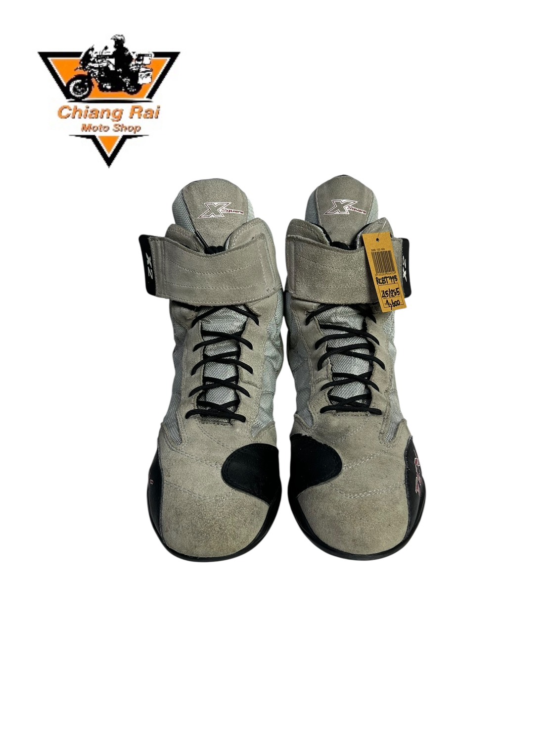 รองเท้าขี่มอเตอร์ไซด์( มือสอง) RCBT-115 Size ขนาดจากป้าย 45:EUR / 10.5:UK / 28.5:Cm.(TCX)