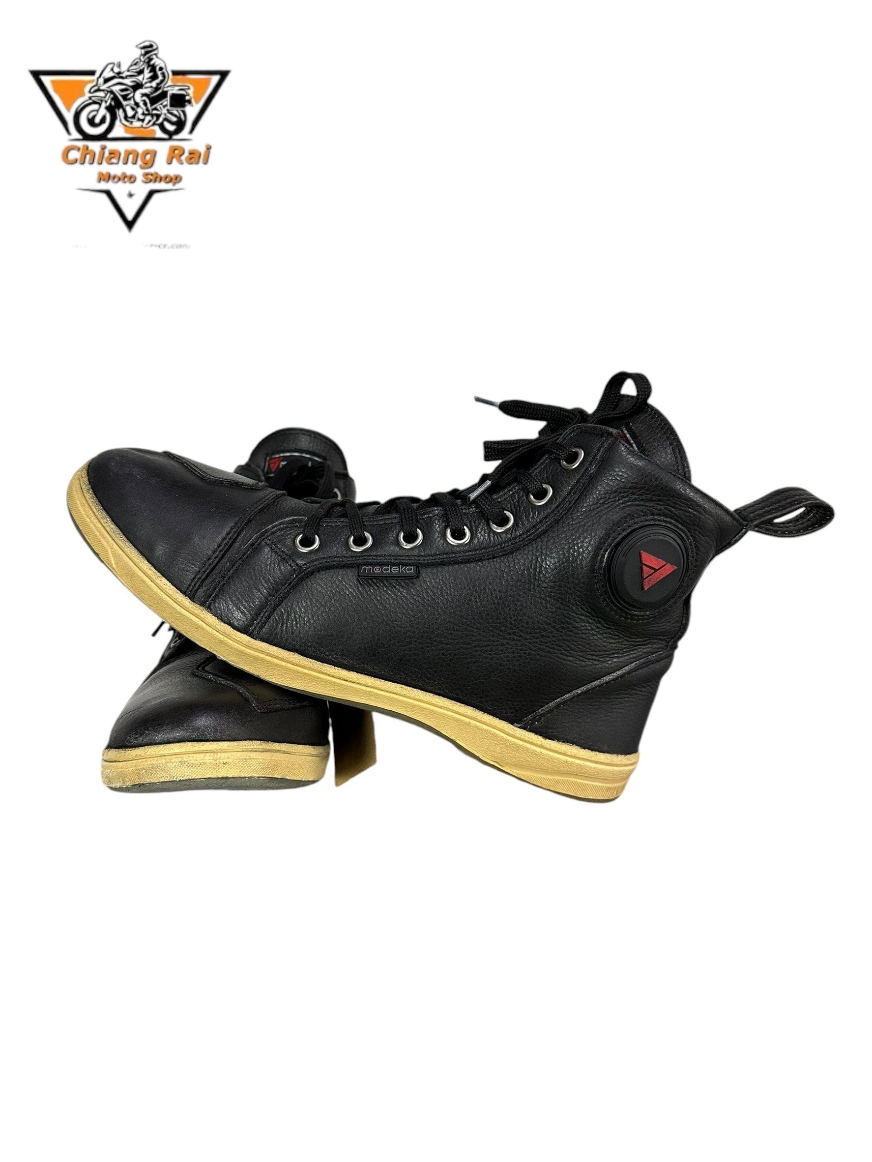 รองเท้าขี่มอเตอร์ไซด์( มือสอง) RCBS-848 Size ขนาดจากป้าย 45:EUR / 10:UK / 29:Cm.(MODEKA)