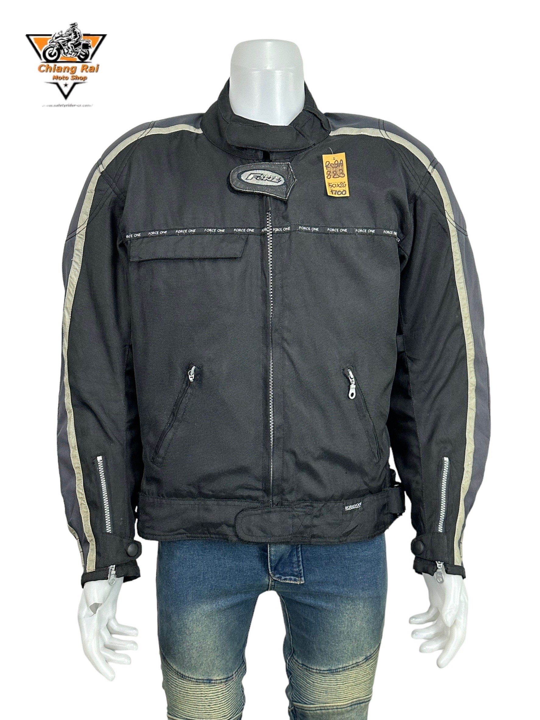 เสื้อขี่มอเตอร์ไซด์( มือสอง) RCSA 823 : อก 50" ยาว 26" (XL) **Force**