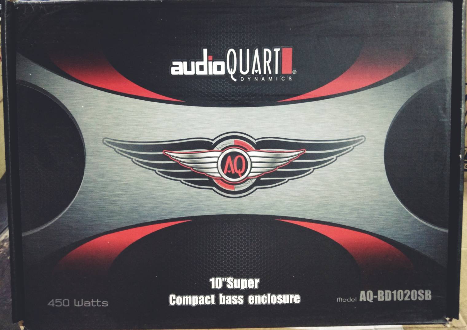 Audio Quart Sub Box 10 ซับบ็อครุ่น AQ-BD1020SB กำลังขับสูงสุด 450W