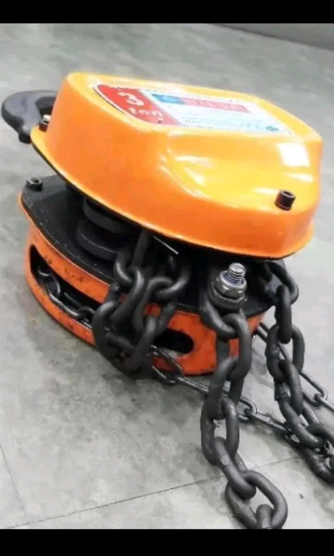 รอกโซ่ 3 ตัน ยี่ห้อ Star Way ยาว 3 เมตร แบบเหลี่ยม