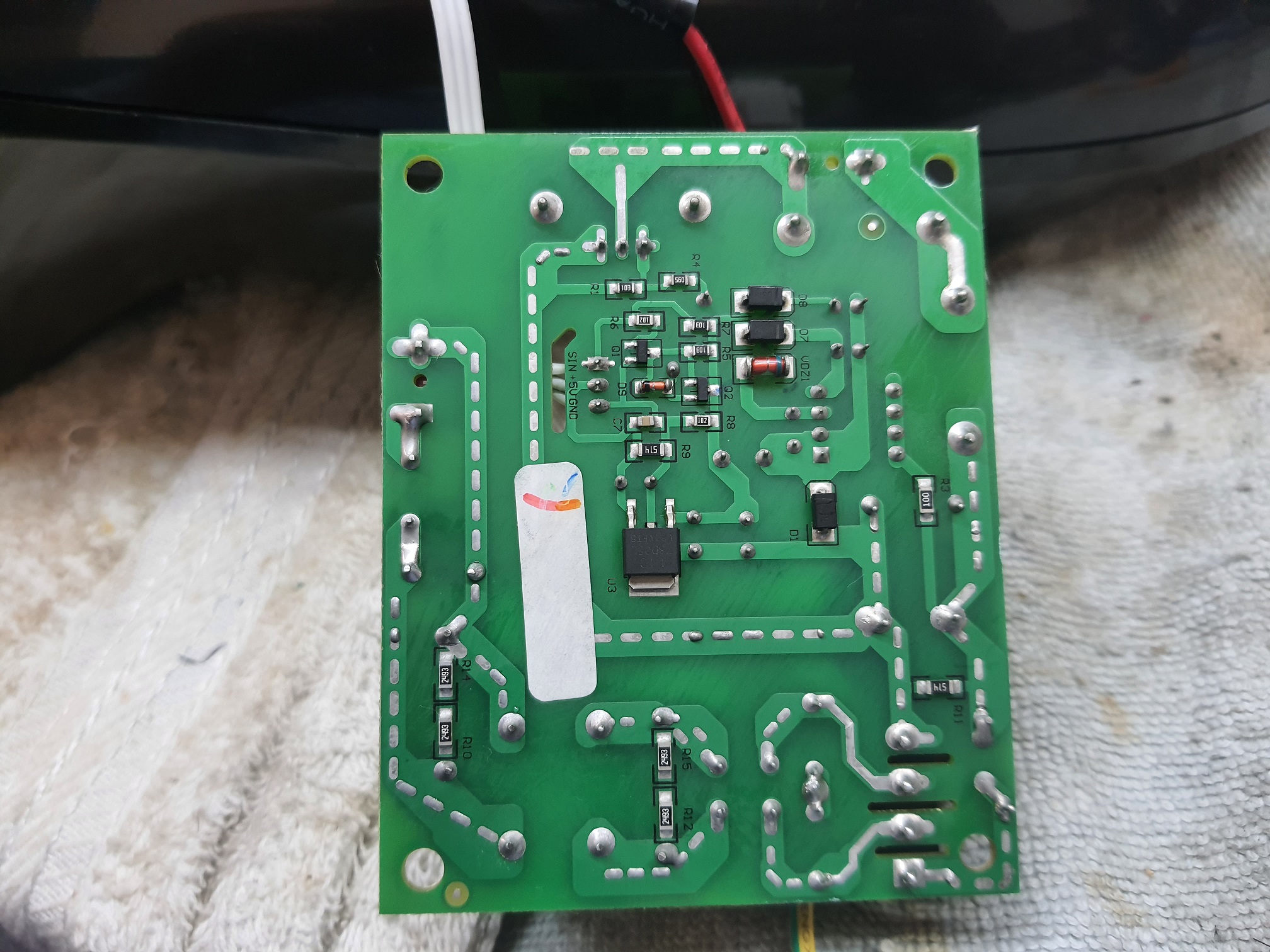 ซ่อมเครื่องสั่นออกกำลังกาย ยี่ห้อ DOCTORAIR รุ่น SB-003 อาการเครื่องซ๊อตไม่ทำงาน