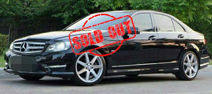 Mercedes Benz C180 AMG ปี2012**Sold Out**