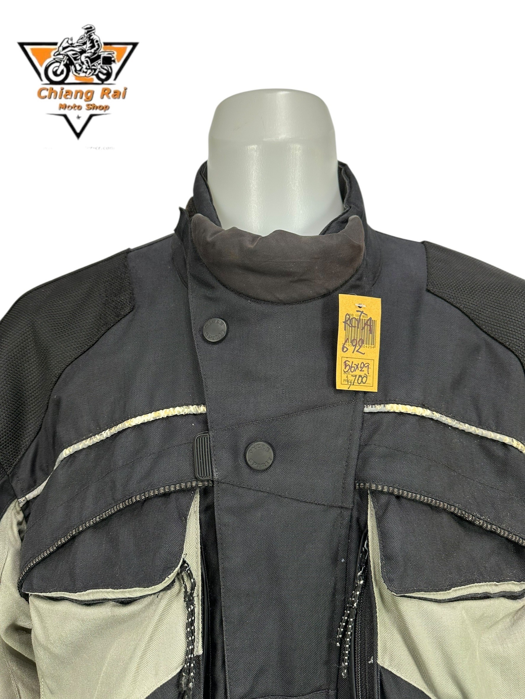เสื้อขี่มอเตอร์ไซด์( มือสอง) RCTA 692 อก 56" ยาว 29 (2XL) **CYCLE SPIRT**