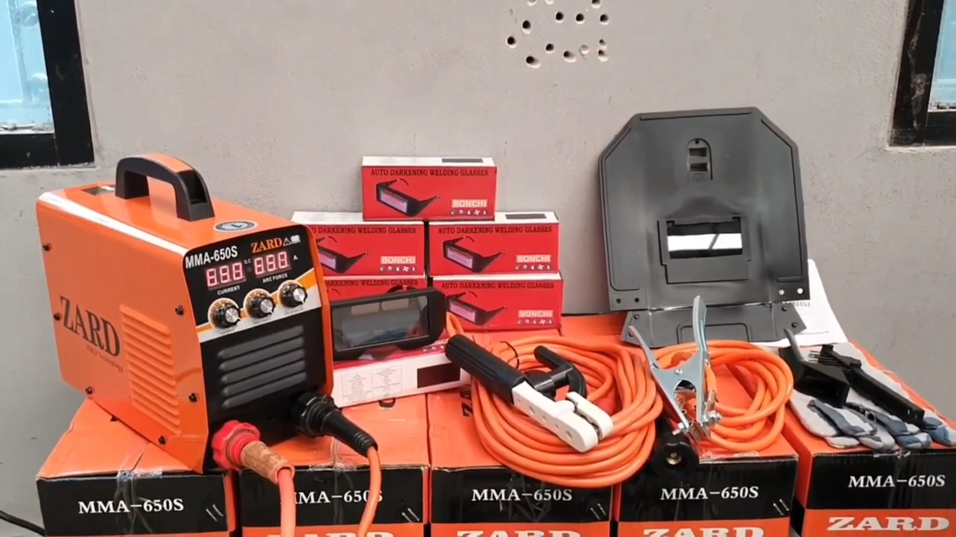 ตู้เชื่อม ZARD MMA-650S รุ่น 3 ปุ่มปรับ แถมฟรี แว่นตาตัดแสงอัตโนมัติ